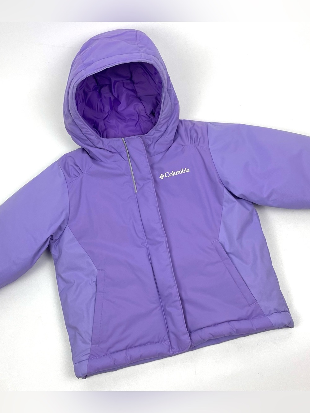 Columbia Horizon Ride Toddler Girls Winter Jacket 2T Puffer Insulated Hooded